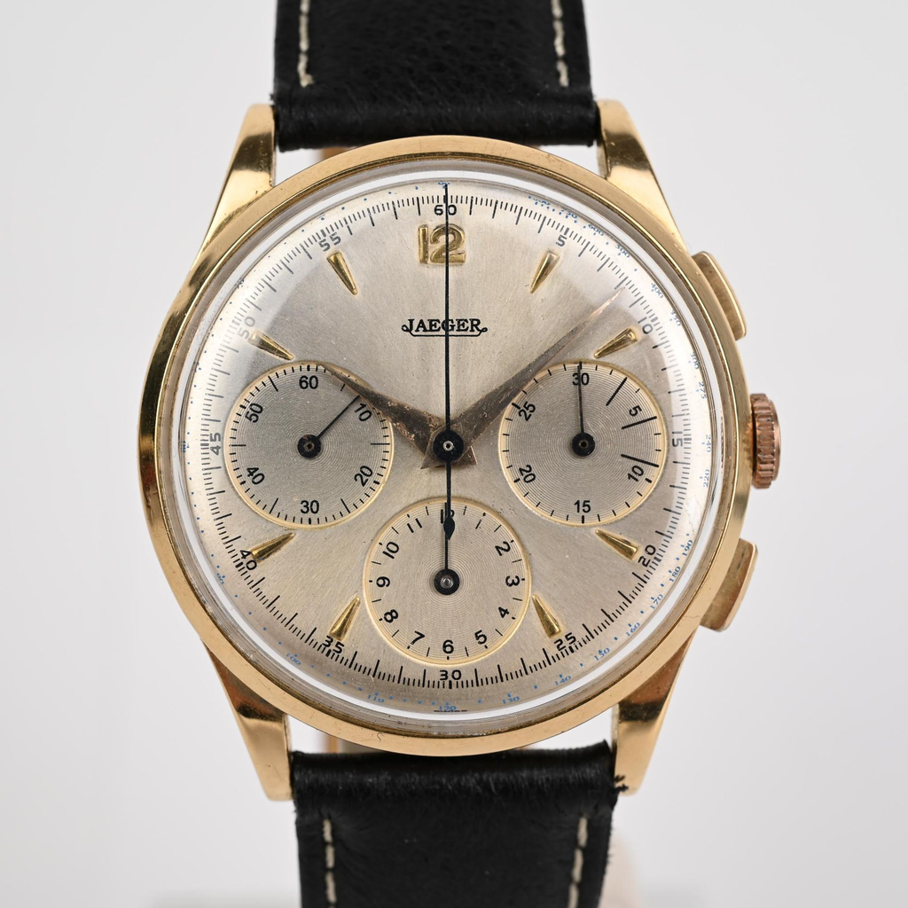 Jaeger-Chronograph-18k-