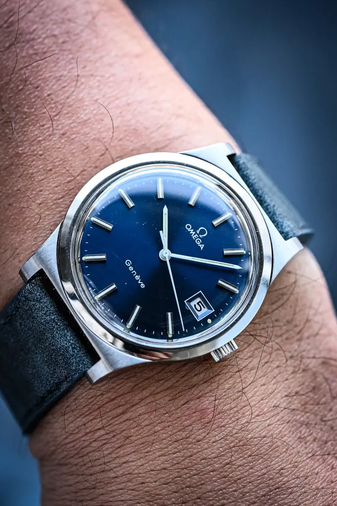 Omega Genève Blue 