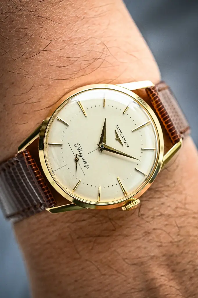 Longines 18k Flagship