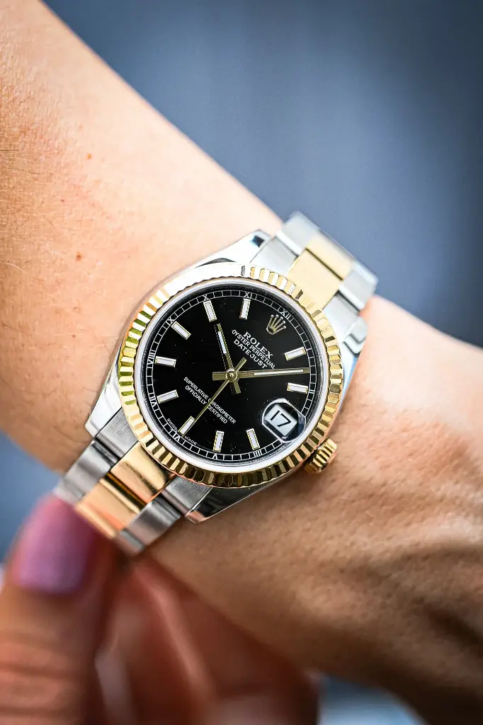 Rolex Lady Datejust Black Dial 178273