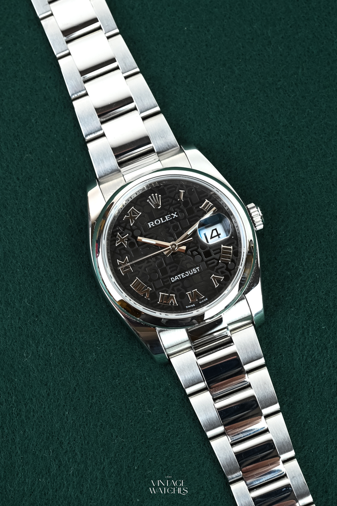 Rolex Datejust 116200 Black Computer Dial