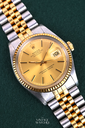 Rolex Datejust 1601 Gold And Steel 