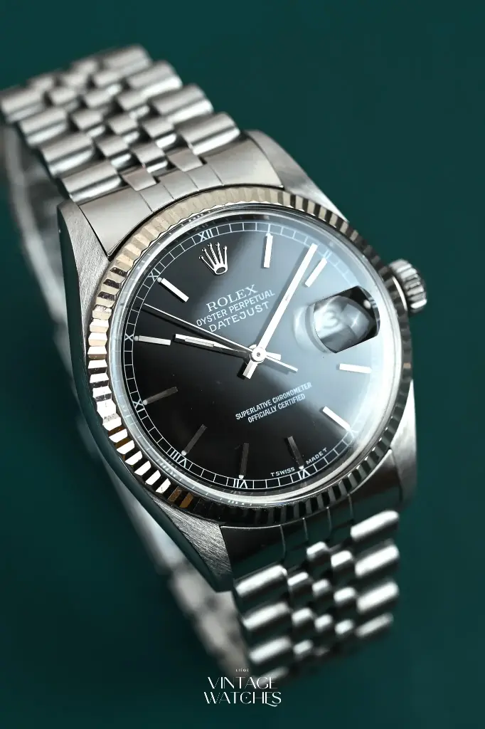 Rolex Datejust 16014 Black Dial