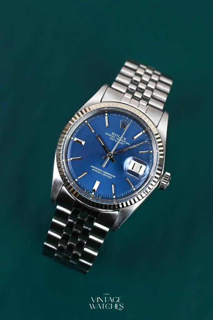 Rolex Datejust 1601 Blue Dial 