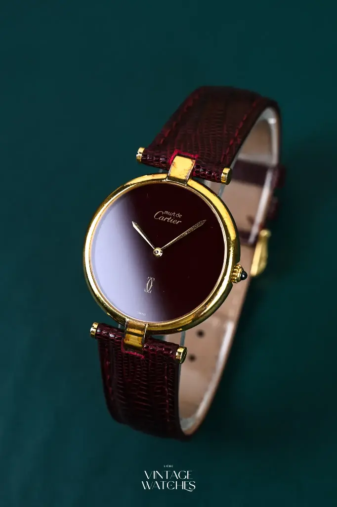 Cartier Must Vendome 17 Burgundy
