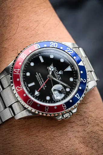 [1899] Rolex GMT Master II "PEPSI" 16710