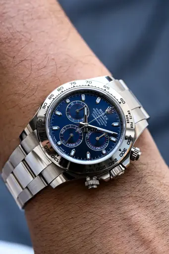 [2044] Rolex Daytona Blue 18K 116509