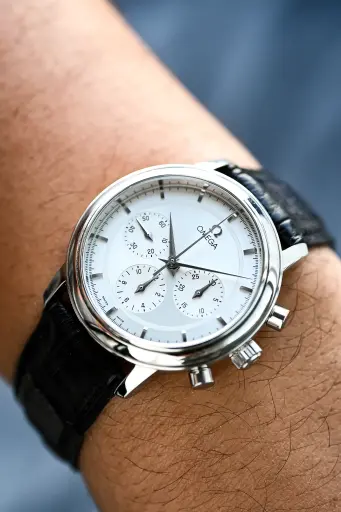 [2080] Omega DeVille Prestige Chronograph 4840.31