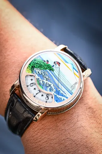 [2093] Andersen Montre à Tact Hokusai