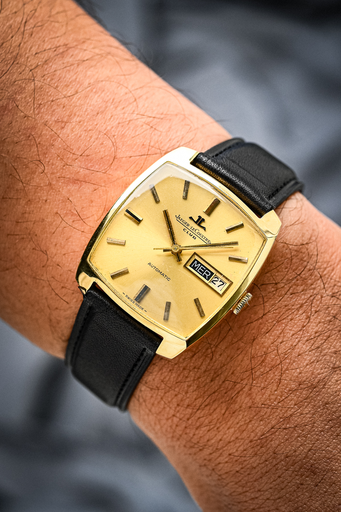 [2155] Jaeger-LeCoultre Club day Date 18k