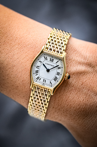 [2074] Cartier Lady Tortue 18k 78247