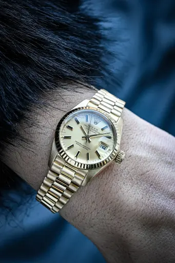 [2194] Rolex Lady Datejust 18k 6917 