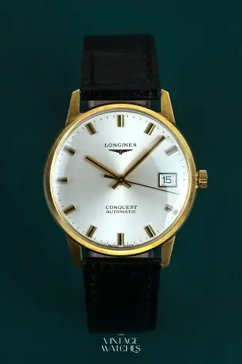 [2370] Longines Conquest 18k